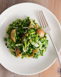 Spring Peas with New Potatoes, Herbs and Watercress